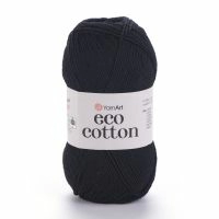 Eco Cotton (YarnArt) - 761 (черный)