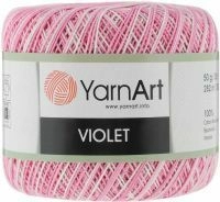 VIOLET MELANGE (YarnArt) - 5338 (роз-бел)