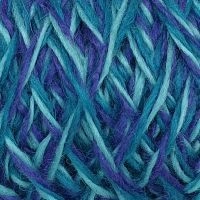 Элегант Рассказовская 100 г - 04 (св.бирюза/бирюз/фиолет)