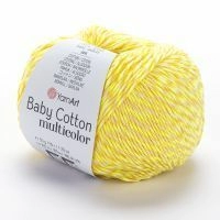 Baby Cotton Multicolor YarnArt - 5204 (желтый)