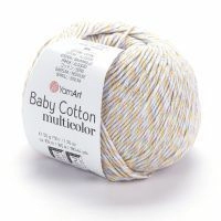 Baby Cotton Multicolor YarnArt - 5212 (желт/голуб)