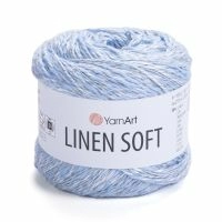 Linen soft YarnArt - 7319 (св.голубой)