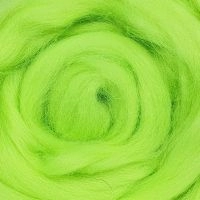 Гребенная лента для валяния (Камтекс) - 236 (салат неон)