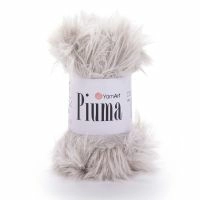Piuma YarnArt - 4404 (дымчато-бежевый)