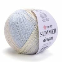 Summer Dream YarnArt - 4312 (св.беж/св.зел/св.гол)