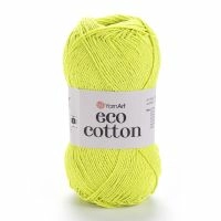 Eco Cotton (YarnArt) - 801 (салат неон)