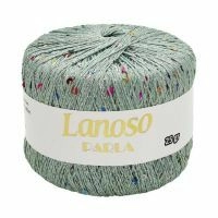 Parla Lanoso - 1900 (мятный с разноцветными пайетками)