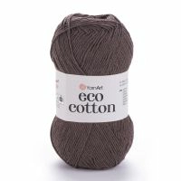 Eco Cotton (YarnArt) - 777 (тем.коричневый)