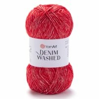 Denim Washed (YarnArt) - 919 (красный меланж)