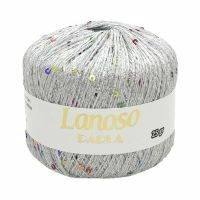 Parla Lanoso - 5500 (серебро с цвет.пайетками)
