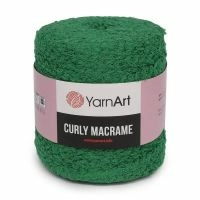 Curly Macrame YarnArt - 759 (зелёный)