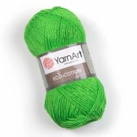 Eco Cotton (YarnArt) - 802 (яр.зеленый)