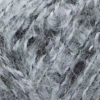 Фиера M&H - 001 (черный-белый меланж)