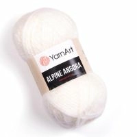 Alpine Angora (YarnArt) - 332 (молочный)