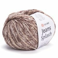 Jeans Splash, YarnArt - 945 (какао принт)