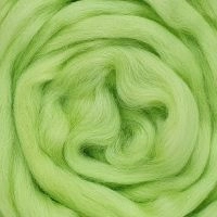 Полутонкая шерсть (для валяния) - 119 (горох)