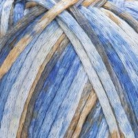 Cotton fusion YarnArt - 3655 (бел/беж/син)