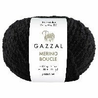 Merino Boucle Gazzal - 3766 (черный)