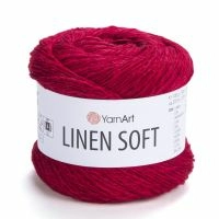 Linen soft YarnArt - 7323 (малиновый)