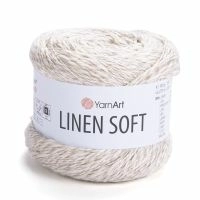 Linen soft YarnArt - 7303 (молочный)
