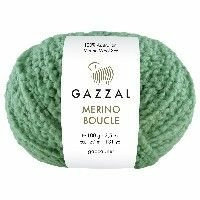 Merino Boucle Gazzal - 3769 (зеленый)