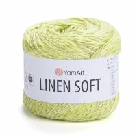 Linen soft YarnArt - 7311 (св.салат)