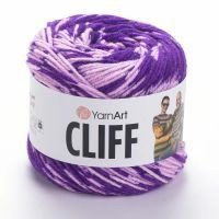 Cliff YarnArt - 8312 (фуксия принт)