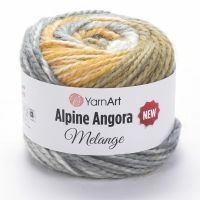 Alpine Angora Melange (YarnArt) - 6403 (серый принт)