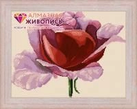 Роза в алмазах, 46х35 см
