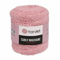 Curly Macrame YarnArt - 762 (пудра)