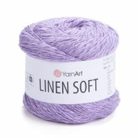 Linen soft YarnArt - 7325 (сиреневый)