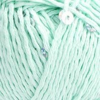 Cotton gold paillettes YarnArt - 7112 (светлый салат)