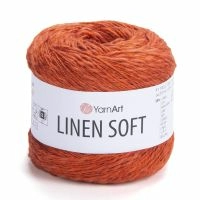Linen soft YarnArt - 7310 (оранжевый)