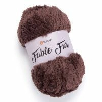 Fable Fur, YarnArt - 986 (шоколад)
