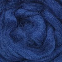 Тонкая шерсть (для валяния) - 571 (синий)