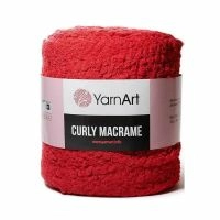 Curly Macrame YarnArt - 773 (красный)