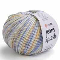 Jeans Splash, YarnArt - 956 (бел/пес/гол)