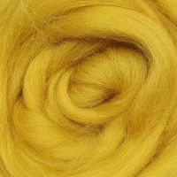 Гребенная лента для валяния (Камтекс) - 033 (горчица)