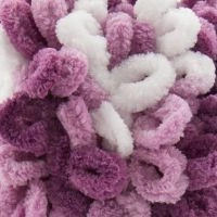 PUFFY FINE COLOR (Alize) - 8056 (сиреневый принт)