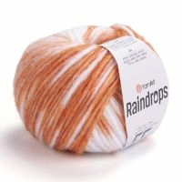 Raindrops YarnArt - 2903 (принт (оранжевый))