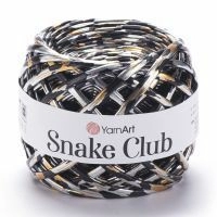 Snake Club YarnArt - 5103 (золото/серебро/черный)
