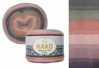 Angora Luks Color (Нако) - 81915 (пыл.роза/фиолет/коралл)