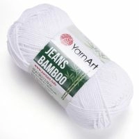 Jeans Bamboo YarnArt - 101 (белый)
