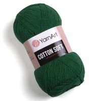 Cotton Soft YarnArt - 52 (тём.зелёный)