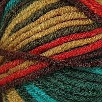 Premier wool color Lanoso - 002 (алый/изумруд)