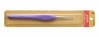 Крючок для вязания с резиновой ручкой 13 см. (Hobby&Pro) 2.00 мм.