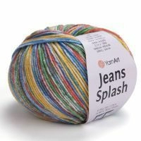 Jeans Splash, YarnArt - 952 (радуга)