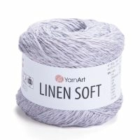 Linen soft YarnArt - 7320 (св.серый)