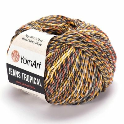 Пряжа оптом Малик Jeans Tropical (YarnArt) - 622 (сиреневый меланж)