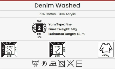 Denim Washed (YarnArt)